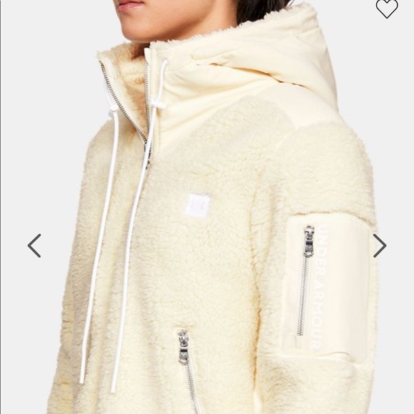 under armour fuzzy jacket